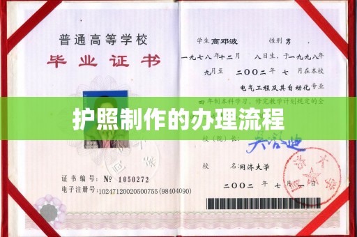 泾阳护照制作的办理流程