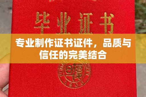 泾阳专业制作证书证件，品质与信任的完美结合
