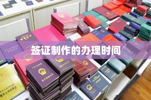 泾阳签证制作的办理时间