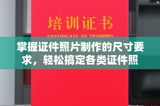 泾阳掌握证件照片制作的尺寸要求，轻松搞定各类证件照
