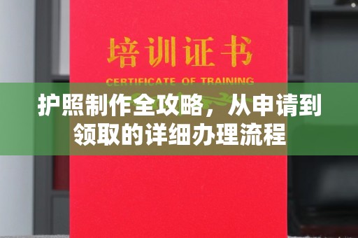 泾阳护照制作全攻略，从申请到领取的详细办理流程