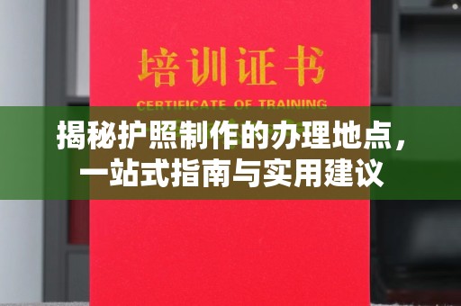 泾阳揭秘护照制作的办理地点，一站式指南与实用建议