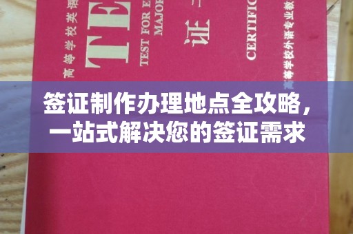 泾阳签证制作办理地点全攻略，一站式解决您的签证需求